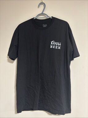 Black Logo “COORS BANQUET” Men's T-Shirt
